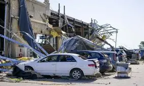 طوفان‌های شدید در چین/ ویدئو