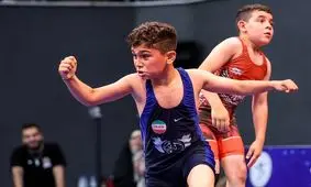  تصاویری از شور و حال کشتی پهلوانک ها در  رده سنی نونهالان
