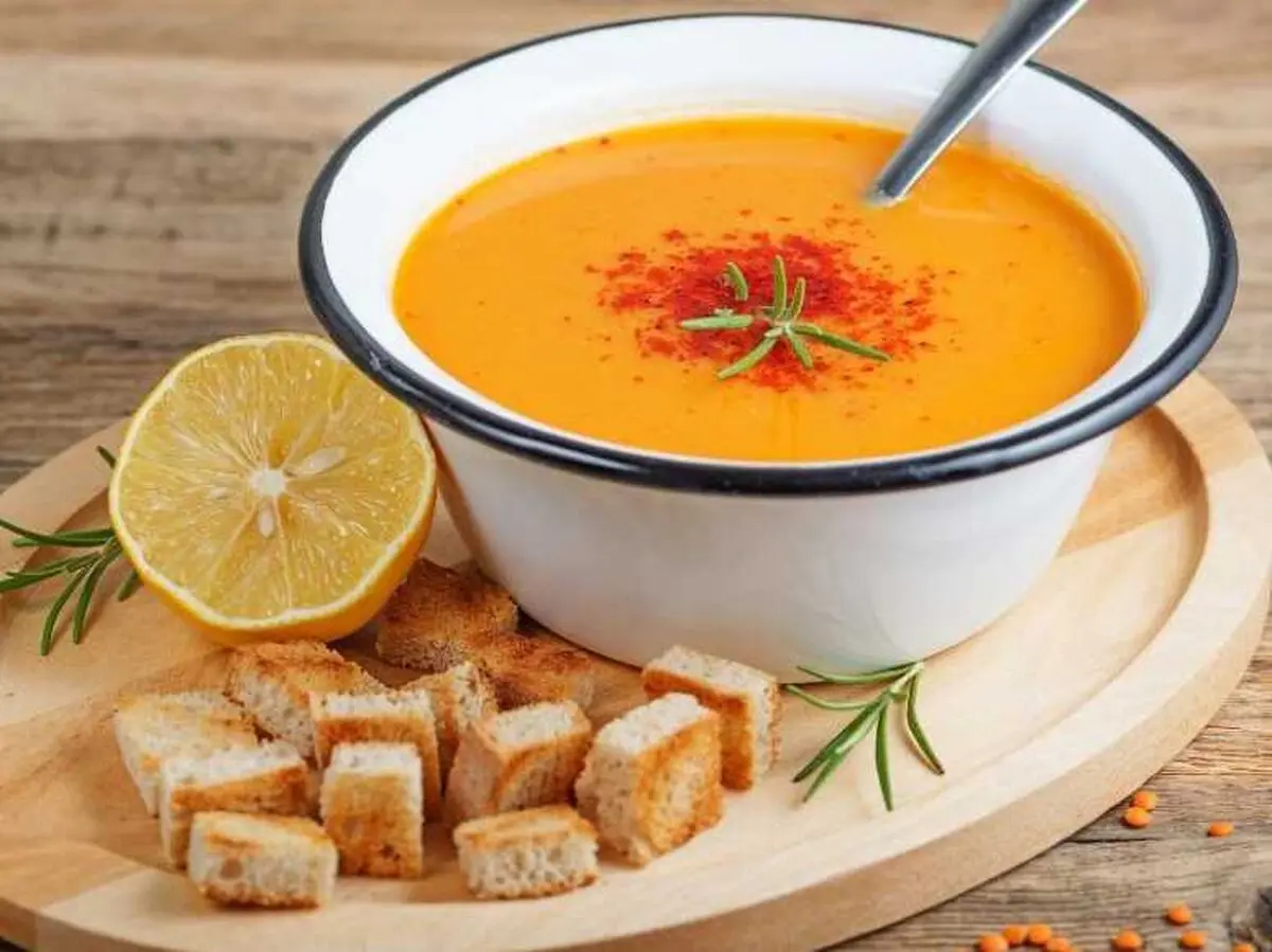 طرز تهیه سوپ دال عدس ترکی