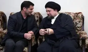 دیدار دبیر کل حزب نگاه نو با سید حسن خمینی

