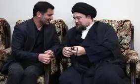 دیدار دبیر کل حزب نگاه نو با سید حسن خمینی

