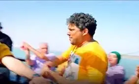 بندری رقصیدن حامد بهداد/ ویدئو