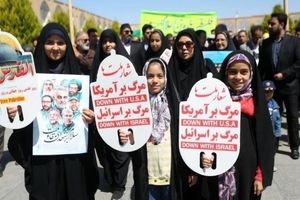شکوه حضور مردم روزه‌دار ایران در راهپیمایی روز قدس/ طنین فریاد "مرگ بر اسرائیل" در روزهای فروپاشی رژیم صهیونیستی 