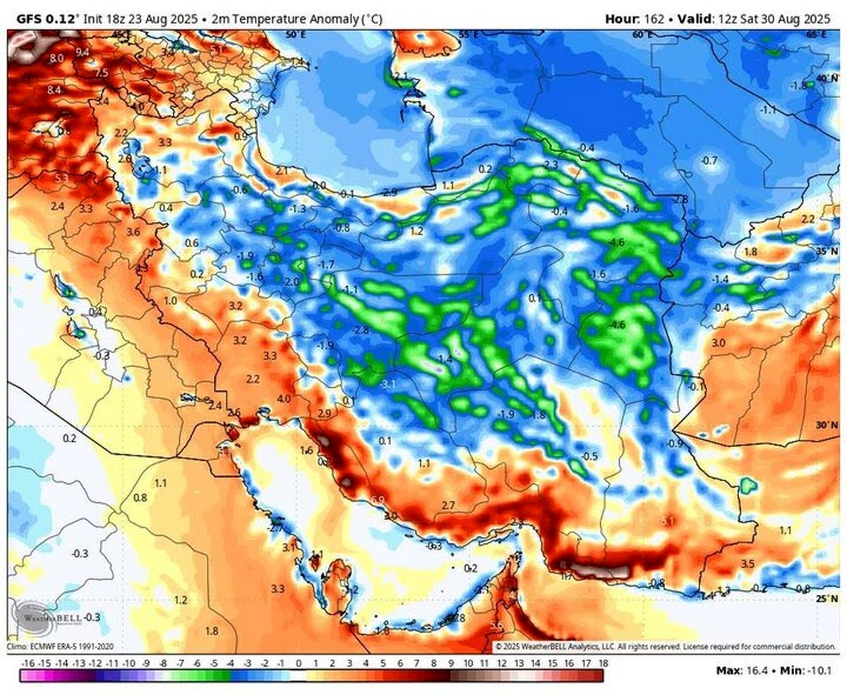 کاهش محسوس دما از هفته آینده؛ تداوم گرمای بیسابقه در غرب و جنوب کشور