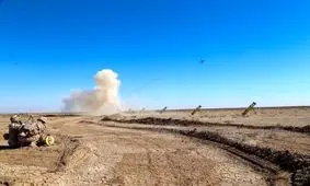 مانور پهپادی یگان سجیل با حضور فرمانده کل سپاه
