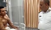 حمله آتش‌زا به مأمور پلیس راه در مشهد/ خودکشی راننده متخلف پیش از بازداشت
