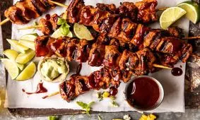 دستور پخت جوجه با سس زرشک