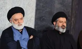 حضور فرزندان رهبر شهید انقلاب در مراسم چهلمین روز تشییع و تدفین آقای شهید ایران/ ویدئو