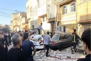 انفجار خانه مسکونی در قم با ۴ مصدوم/ ویدئو