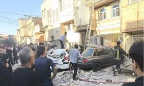 انفجار خانه مسکونی در قم با ۴ مصدوم/ ویدئو