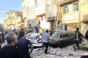 انفجار خانه مسکونی در قم با ۴ مصدوم/ ویدئو