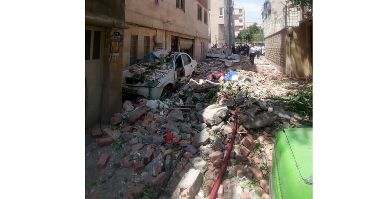 انفجار هولناک یک خانه در خیابان پیروزی/ ویدئو
