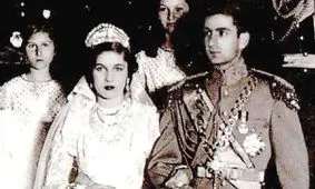 سفر در زمان؛ «اشرف، شمس، تاج الملوک, محمدرضا پهلوی، ملکه نازلی و فوزیه در بندر شاهپور»؛ سال 1318