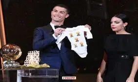 عکس جدید رونالدو و همسرش