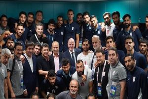 اینفانتینو: حضور تیم ملی فوتبال ایران در جام‌جهانی را تضمین می‌کنم