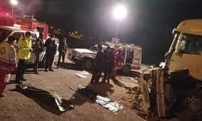 تصادف مرگبار در محور بردسکن به خلیل آباد