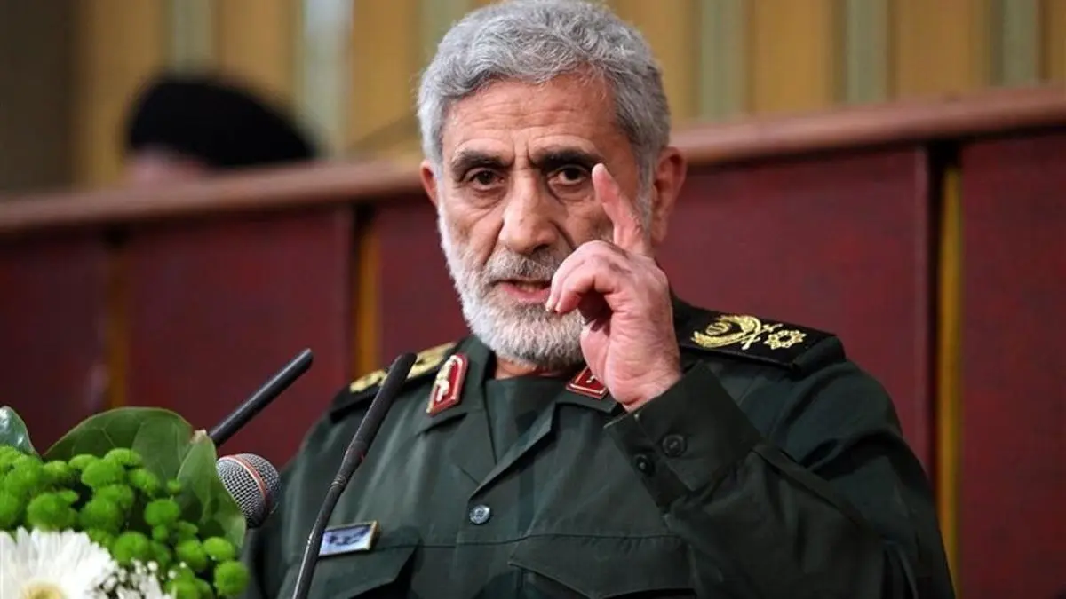 سردار قاآنی: به نظم جدید منطقه عادت کنید

