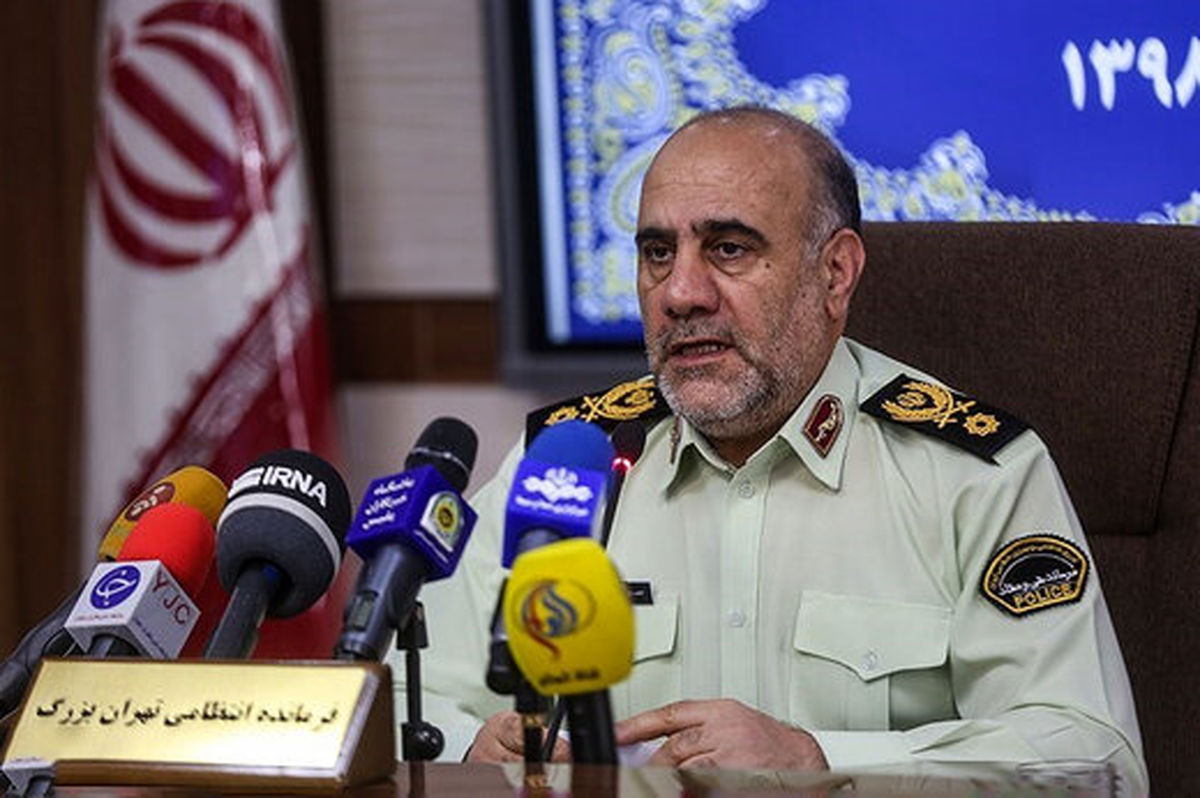 رئیس پلیس تهران: اخیراً از پهپاد برای شناسایی اغتشاشگران، استفاده کرده‌ایم