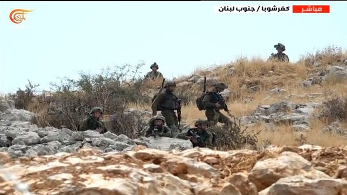 آماده باش ارتش اسرائیل در مرز با لبنان

