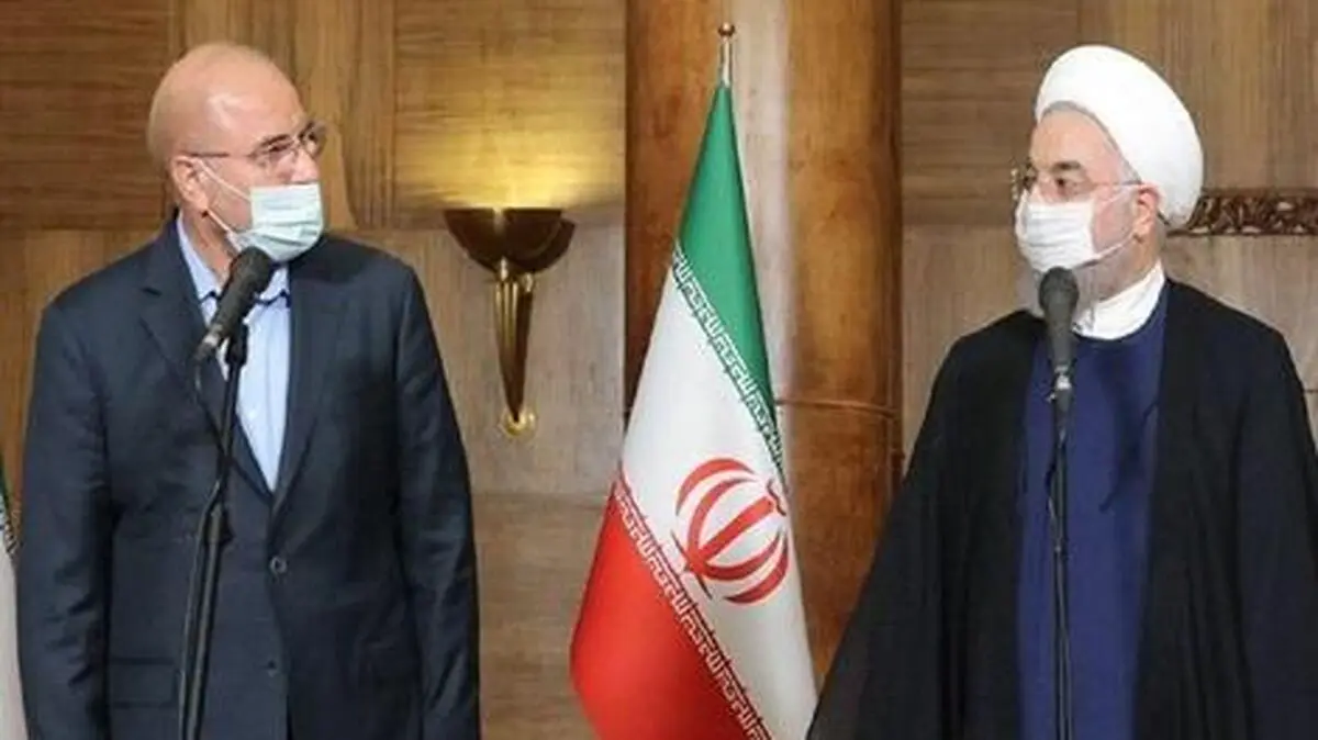 پاسخ دفتر روحانی به ادعای قالیباف/ قانون هسته ای به درخواست شعام تصویب نشد

