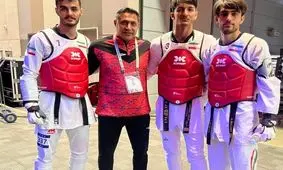 صعود تکواندو ایران به نیمه نهایی

