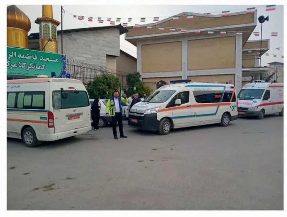 مسمومیت ۱۶ نفر با گاز منوکسیدکربن در مسجد بابل و انتقال ۳ نوجوان به بیمارستان