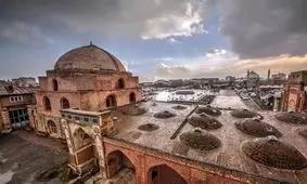 کشف معماری ساسانی در مسجد جامع ارومیه