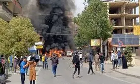 انفجار پمپ بنزین در لبنان با دست کم ۳ قربانی/ ویدئو