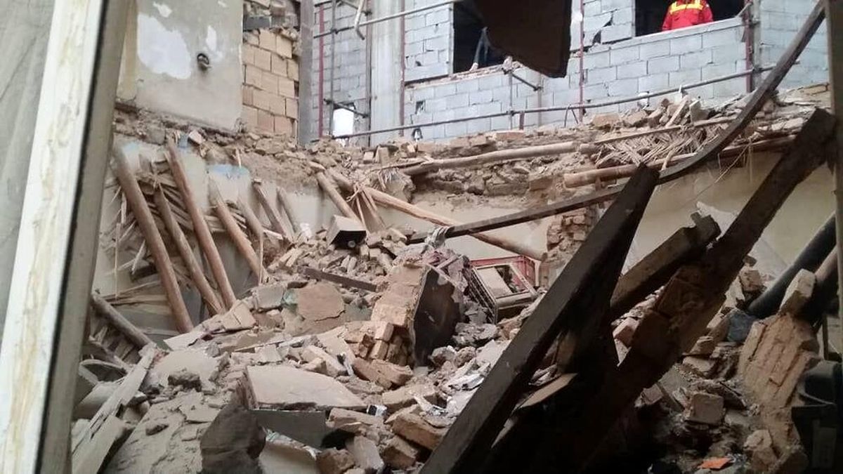 ریزش خانه قدیمی در یزد یک کشته و 2 مصدوم به جا گذاشت