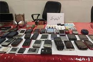 انهدام باند سارقان گوشی تلفن همراه با کشف ۱۴ فقره سرقت در زهک