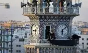 داخل ساعت حرم امام رضا (ع) را ببینیم/ ویدئو