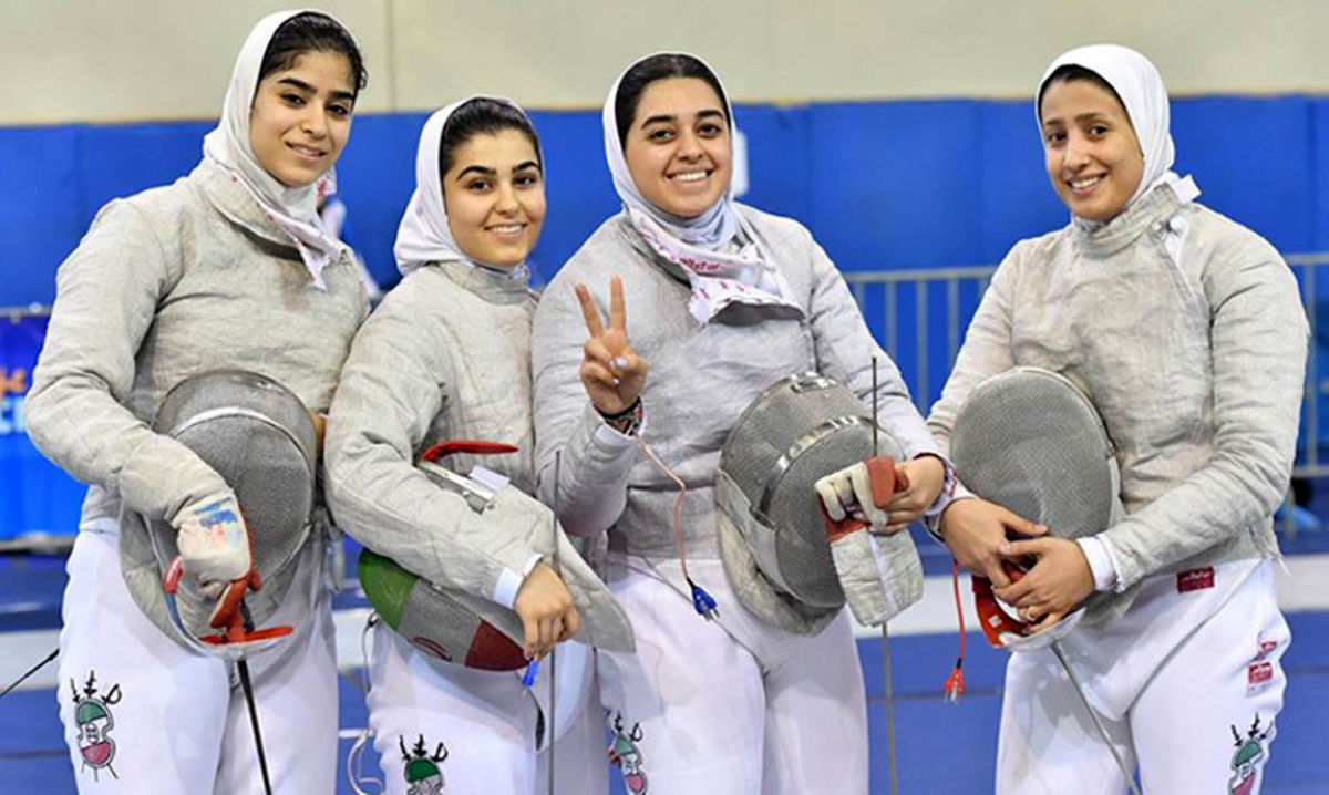 زنان شمشیرباز ایران جام جهانی را از دست دادند