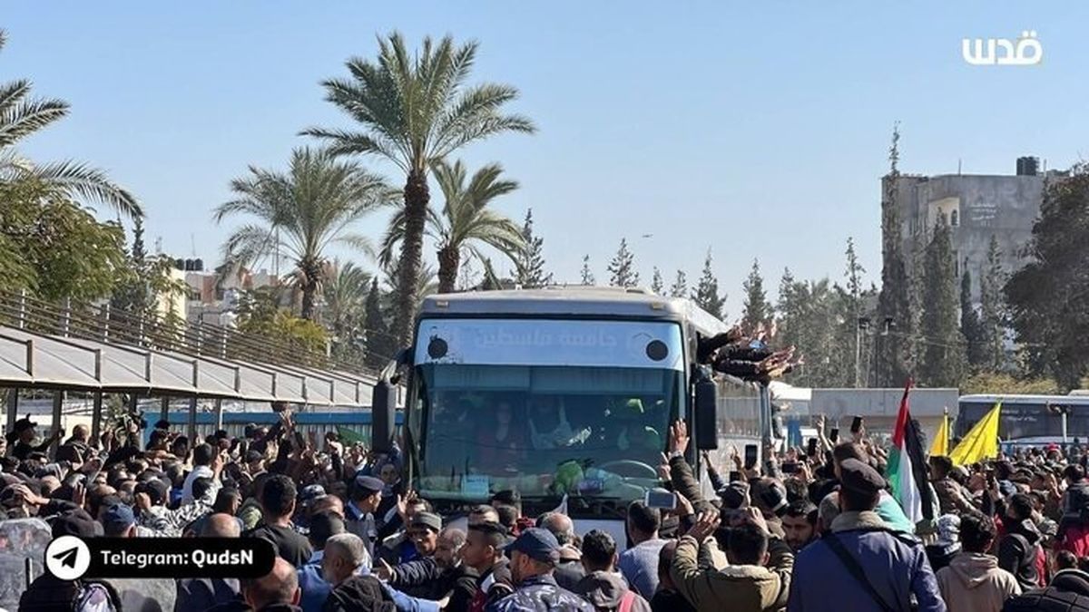 اسرائیل ۶۰۲ اسیر فلسطینی را فردا آزاد خواهد کرد