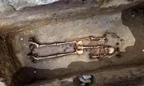 «نفرین» 1900 ساله از یک گور باستانی بیرون آمد