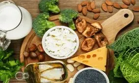 خوراکی های غیرلبنی سرشار از کلسیم
