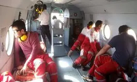 هلال احمر به دنبال مفقودین قلعه‌ گنج