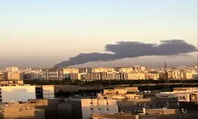 وقوع ۲ انفجار در مشهد/ باند فرودگاه هاشمی‌نژاد مورد حمله قرار گرفت/ دود در اطراف حرم رضوی