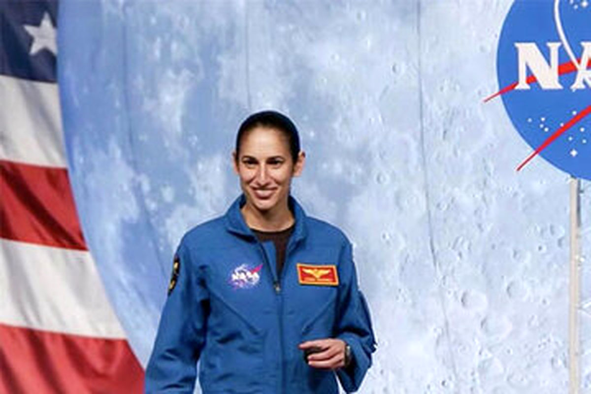 یاسمین مقبلی نمایی شگفت‌انگیز از فضا را به زمین فرستاد /تصویر