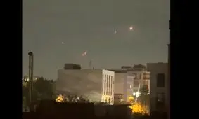 شنیده شدن صدای انفجار و فعال شدن پدافند در برخی نقاط تهران/ ویدئو