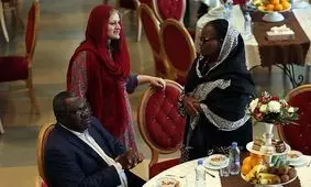 نوع حجاب زنان سفرا و دیپلمات‌ها در «جشن نوروز وزارت خارجه»/ عکس
