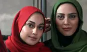 سفر در زمان؛ «صدف طاهریان» با لباس دبیرستان و صورت گچی در پشت‌صحنه یک سریال 