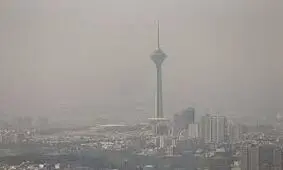 تصویر هوایی غم‌انگیز از تهران/ ویدئو