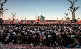 وداع سیاسیون با رهبر شهید؛ از قنوت قاآنی در نماز و همنشینی قالیباف و سید حسن خمینی/ تصاویر