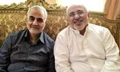 ظریف: رهبری مشاهده می‌کردند که من و حاج‌قاسم کاملاً هماهنگیم/ همه ما نگران سلامتی شهید سلیمانی بودیم!