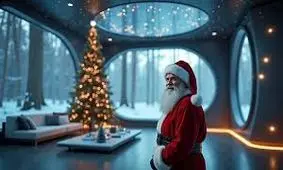 نسخه هوش مصنوعی بابانوئل هم از راه رسید