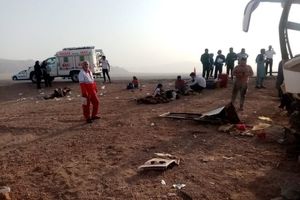 حادثه برای اتوبوس بندرعباس در یزد