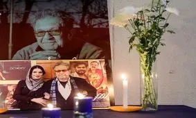 مراسم هفتم داریوش مهرجویی و وحیده محمدی‌فر/ عکس
