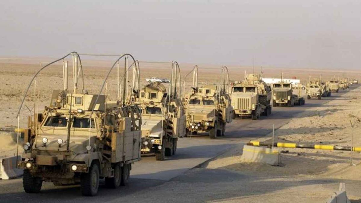 آمریکا 30 کامیون سلاح به پایگاه‌های غیر قانونی خود در سوریه فرستاد