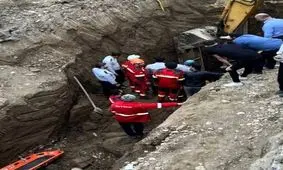 کارگر جوان زنده زنده زیر آوار دفن شد/ معجزه در زنده ماندن