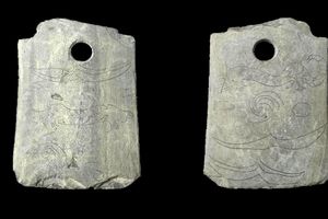 کشف سلاح مقدس ۴۵۰۰ ساله با حکاکی‌های ببر